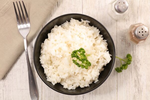 El día de la descarga sobre el arroz no tiene contraindicaciones