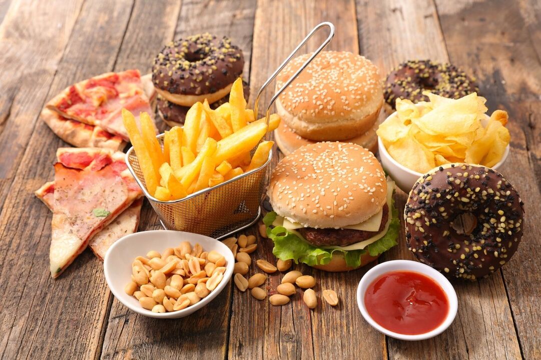Productos prohibidos en la dieta de Buckway
